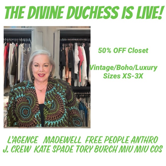 Divine Duchess LIVE 5pm CT NWT, Bags, Coats, Dresses, Tops, PJs50% off XS-4X - Picture 1 of 17